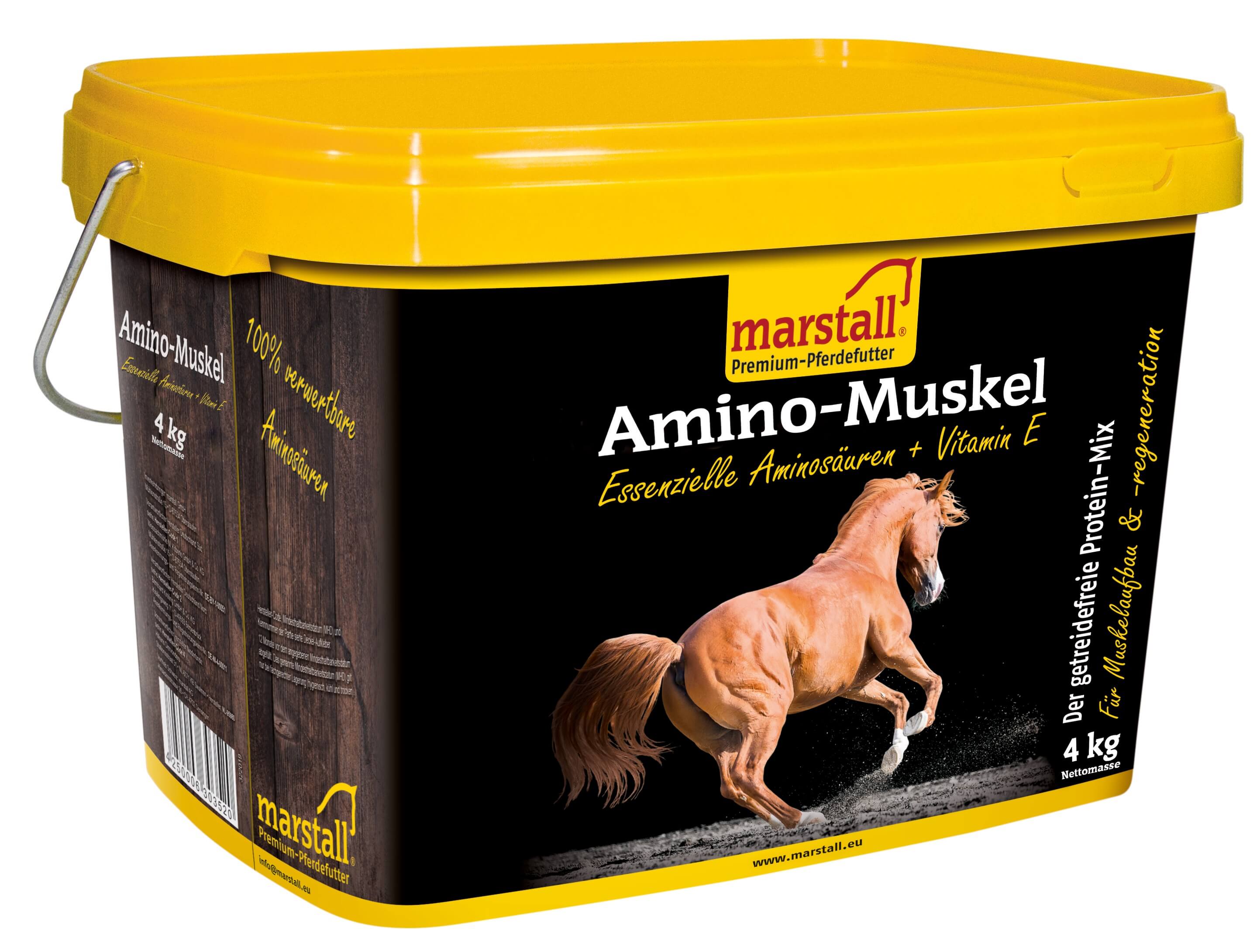 Marstall Amino-Muskel - Koncentreret essentielle aminosyrer, til hurtigt muskelopbygning og regenerering