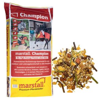 Marstall Champion 20 KG – Urtemüsli til med højt