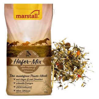 Marstall Hafer-mix 15 kg uden tilsat vitaminer og mineraler