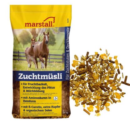 Marstall Zucht Müsli 20 kg Avlsfoder til hopper og hingste