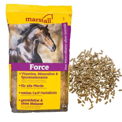Force vitaminer og mineraler til heste