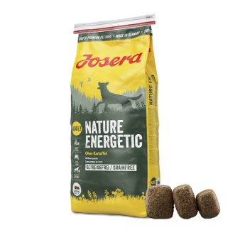 Josera Nature Energetic 15 KG. Kornfri foder til aktive hunde