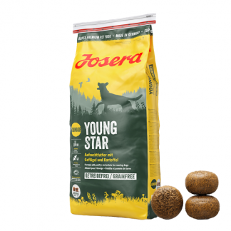 Josera Youngstar Fjerkræ og kartoffel til avlshunde
