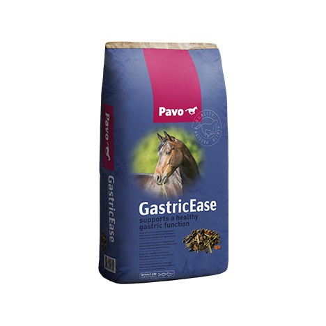 Køb Pavo GastricEase, müsli udviklet til heste med sensitiv mave og lav udfodringsmængde – Levering i løbet af 1-3 dage. Fragtfrit fra kun 10 sække!