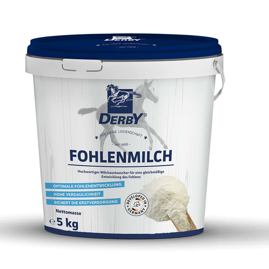 Køb Derby Fohlenmilch på hhcare.dk En mælkeerstatning til føl. Bestil i dag – Vi leverer i løbet af 1-3 dage. Fragtfrit fra kun 499.- til pakkeshop.